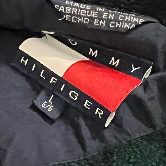Vintage Tommy Hilfiger coat size large - Picture 8 of 9